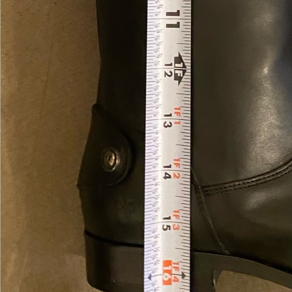 FRYE Women's Extended Calf Melissa Button Back Zip Tall Boots 8M BRAND NEW!! - Picture 12 of 13